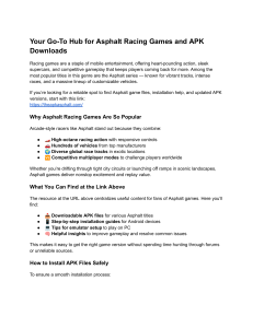 Your Go-To Hub for Asphalt Racing Games and APK Downloads (1)