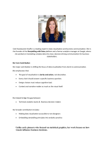 Cole Nussbaumer Knaflic: Data Visualization & Communication Expert
