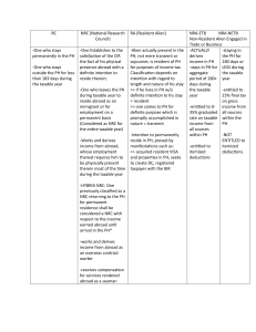 Philippines Tax Classification: RC, NRC, RA, NRA-ETB, NRA-NETB