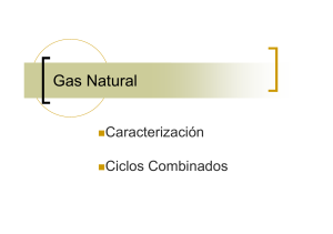 Gas Natural: Caracterizaci&oacute;n y Ciclos Combinados