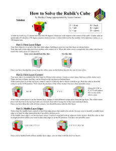 How to Solve the Rubik's Cube: Step-by-Step Guide