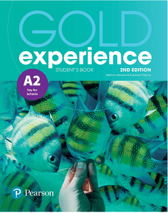 GOLD experience A2 Key for Schools Student's Book