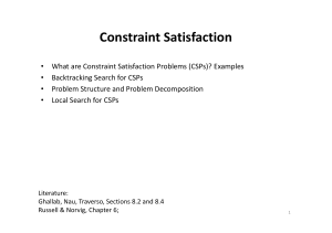 Constraint Satisfaction Problems: CSPs Explained