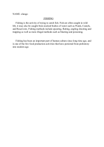 Fishing: Definition, Methods, and Cultural Importance