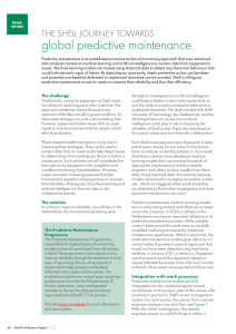 Shell's Predictive Maintenance Journey: AI & ML in Industrial Reliability