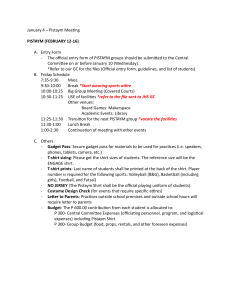 PISTAYM February 12-16 Meeting Guidelines
