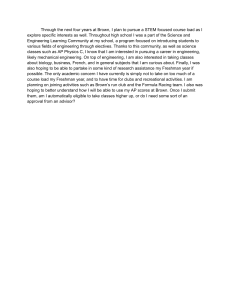 Brown University Academic Plan: STEM & Engineering Focus