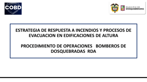 Estrategia de respuesta a incendios y evacuaci&oacute;n en edificios de altura