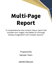 sample-report