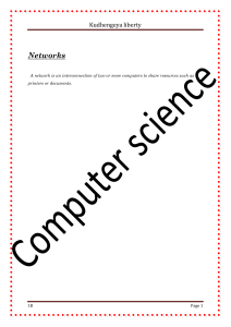 Networks: Types of Computer Networks