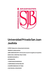 An&aacute;lisis del libro 'Bese ese sapo' sobre pensamiento positivo