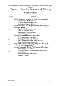 Accounting & Bookkeeping Industry Guide (2023)