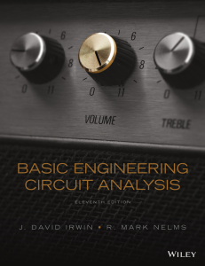 Basic Engineering Circuit Analysis 11th Edition Textbook