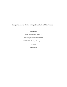 Kuyichi Circular Business Model Case Analysis