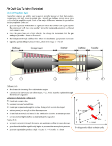 Turbojet Engine: Ideal Jet-Propulsion Cycle