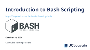 Introduction to Bash Scripting