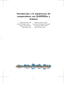 Introducci&oacute;n a la arquitectura de computadores con QtARMSim y Arduino