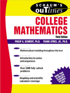 Schaums Outlines College Mathematics (1)