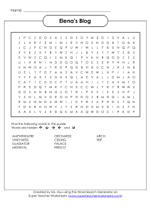 Słownik wyszukiwania Elena's Blog - słowa do znalezienia