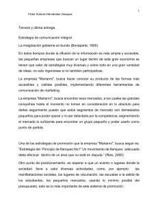Estrategia de comunicaci&oacute;n integral para Marianni: Marketing y posicionamiento