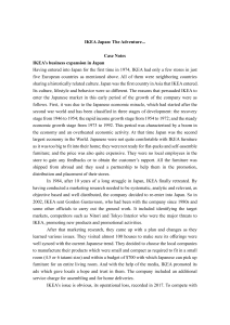 IKEA Japan Case Study: Business Expansion Challenges