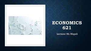 Introduction to Microeconomics Lecture