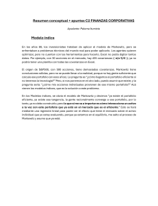 Resumen Conceptual y Apuntes de Finanzas Corporativas C2