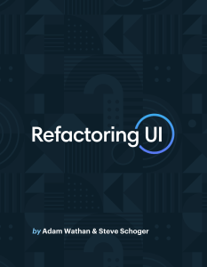 refactoring ui