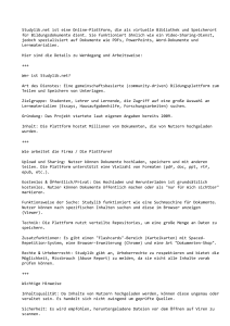 Studylib.net: Online-Plattform f&uuml;r Bildungsdokumente
