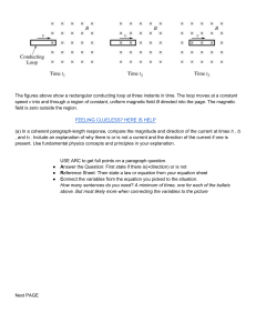 Physics Problem Set: Induction & Magnetic Forces