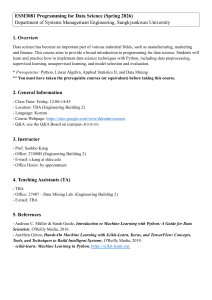 ESM3081 Programming for Data Science Syllabus (Spring 2026)