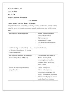 Operations Management Case Studies: Retail, Manufacturing, Logistics, Footwear, Pharma