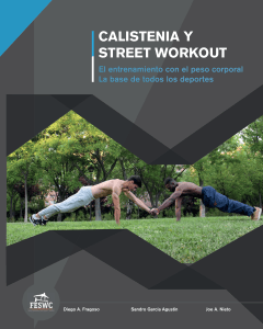 Calistenia y Street Workout: Gu&iacute;a de Entrenamiento con Peso Corporal
