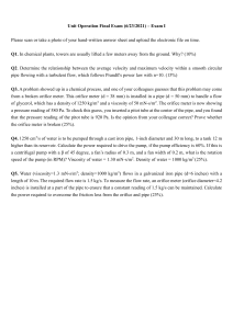 Unit Operation Final Exam Questions