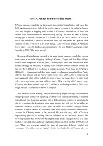 JCPenney Case Study: Strategic Failure