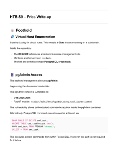 HTB Fries Write-up: Penetration Testing Guide