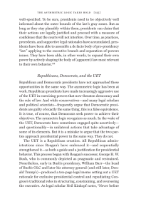 The Asymmetric Logic Takes Hold: Presidential Power and the Unitary Executive Theory