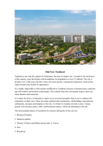 Old-New Tashkent: Uzbekistan's Capital & Tourism Guide