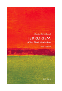 Terrorism: A Very Short Introduction - Oxford University Press