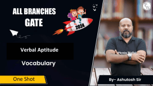 GATE 2024 Verbal Aptitude One Shot