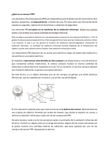 &iquest;Qu&eacute; es un sensor PIR? Explicaci&oacute;n y funcionamiento
