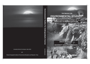 Environmental Studies Textbook for Undergraduate Courses