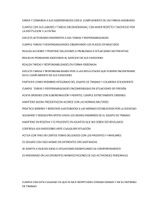 Valores y Conducta Militar