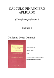 Calcul Financiar Aplicat - Capitolul 1