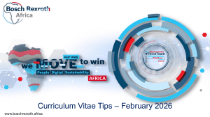 CV Tips: How to Write a Professional Curriculum Vitae