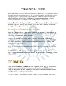 Termux Full Guide: Ethical Hacking on Android