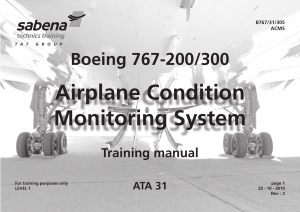 Boeing 767 ACMS Training Manual