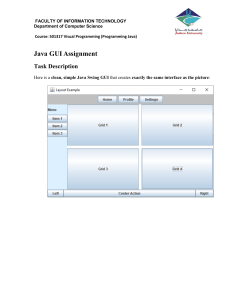   GUI Assignment-1