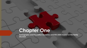Demography, Population Dynamics, and HIV/AIDS Impact