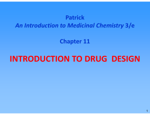 Introduction to Drug Design - Medicinal Chemistry Chapter